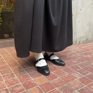 Basic Mary Jane Flat Shoes