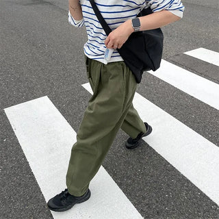 cotton balloon pants (khaki)