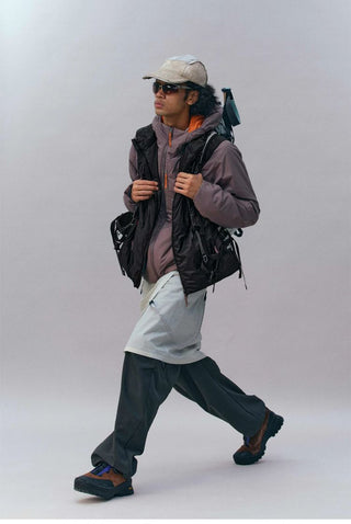 [Monterest] Water-Resistant Padded Stand Collar Vest
