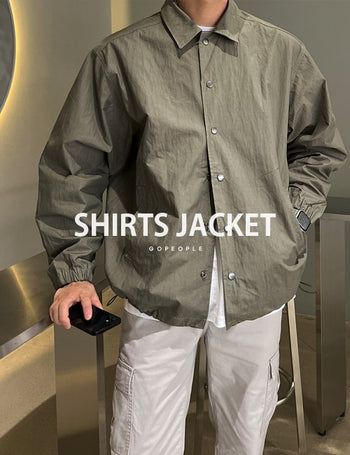Coach Shirt Jacket (4 colors)