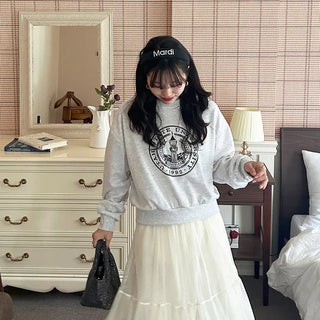 Printed sweatshirt