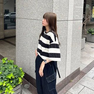 (Unisex) Big Stripe T-Shirt