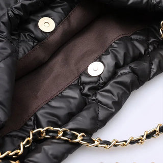 Chain quilted bag