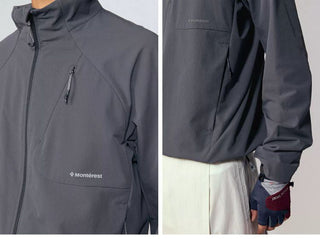 [Monterest] Fleece-Lined Water-Resistant Softshell Jacket
