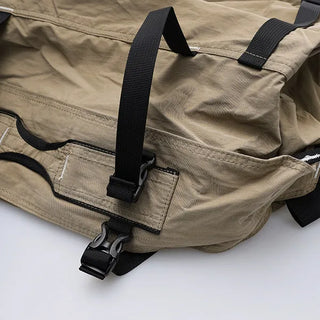 Oversized nylon sling bag