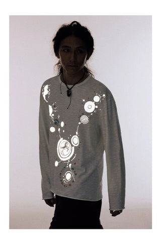 [CONP] Horsehead Nebula Print Long Sleeve Tee