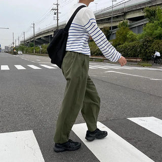 cotton balloon pants (khaki)
