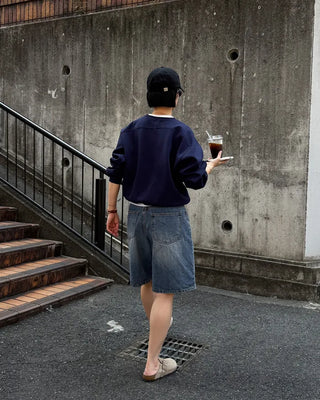 Piping sweatshirt