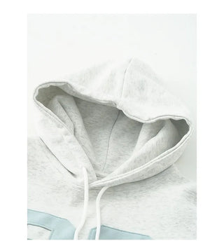 Lettering Hooded Parka