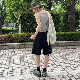 Casual zippered backpack