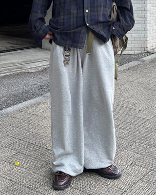 Loose Fit Belted Sweatpants