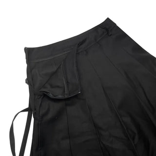(2 colors) Wide-leg skirt pants