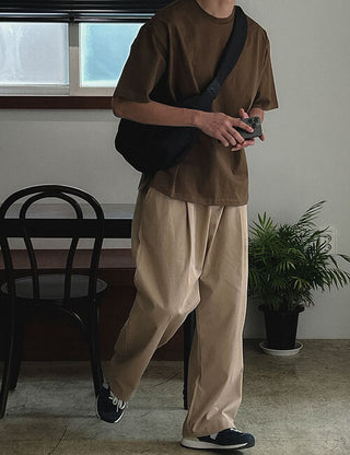 Minimal Silket Short Sleeve T-shirt (4 colors)