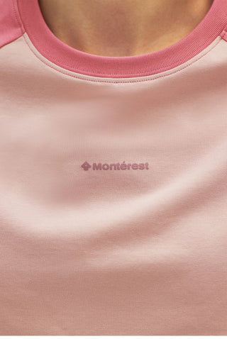 [Monterest] Raglan Sleeve Color Block Slim Fit Tee