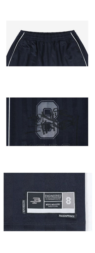 [MASONPRINCE] Striker No.8 Athletic Shorts