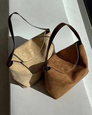 Autumn/Winter Daily Suede Tote Bag