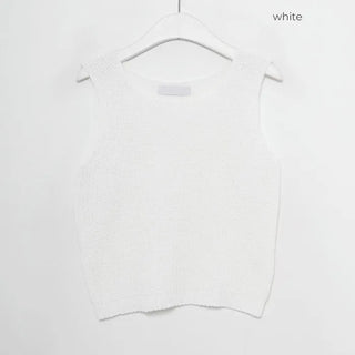 soda square sleeveless knit