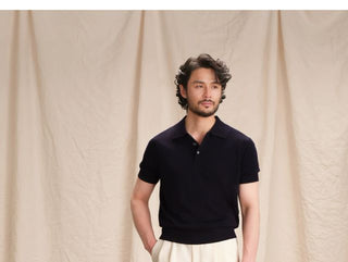 [CULTUM] Knit Polo Shirt
