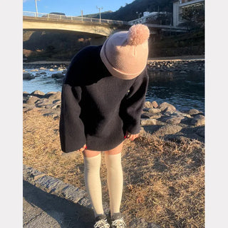 Basic knee-high socks