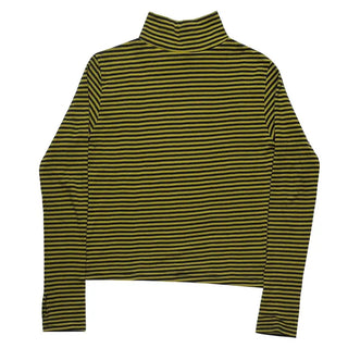 (4 colors) High-neck T-shirt