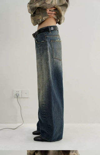 MASONPRINCE Distressed Curved Denim