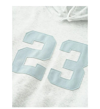 Lettering Hooded Parka
