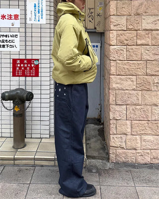 (Unisex) Pocket Star Denim Pants