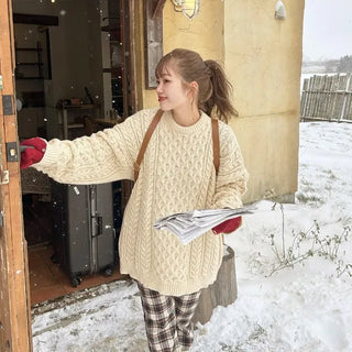 Oversized Cable Knit
