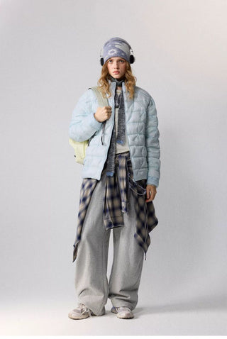 [Monterest] Packable Stand Collar Down Jacket