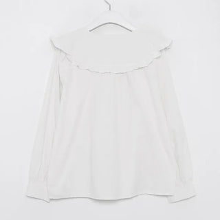 Frill collar blouse