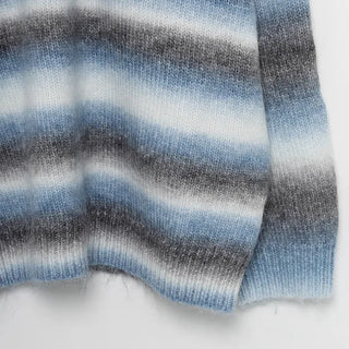 Colorful striped knit