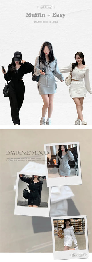 Pocket Training Cargo Skirt (4 colors)