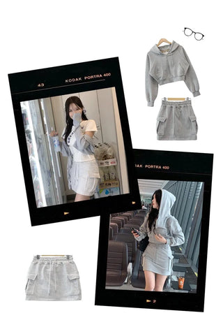 Pocket Training Cargo Skirt (4 colors)
