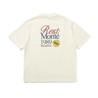 [Monterest] Tennis Print Cotton T-Shirt