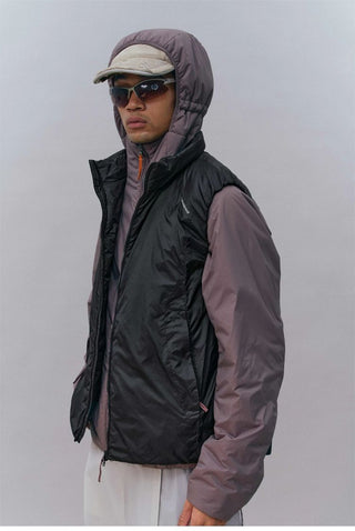 [Monterest] Water-Resistant Padded Stand Collar Vest