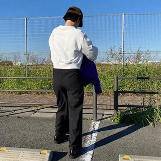 Wide-fit slacks