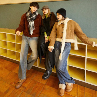 Wide Wash Carpenter Denim Pants