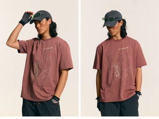 [Monterest] Coolmax Quick-Dry Graphic Print T-Shirt