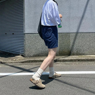 low cozy shorts