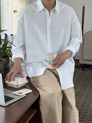 Dear Cotton Oversized Shirt