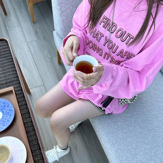 Lettering Oversized T-Shirt