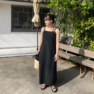 Long camisole dress