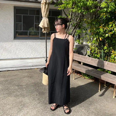 Long camisole dress