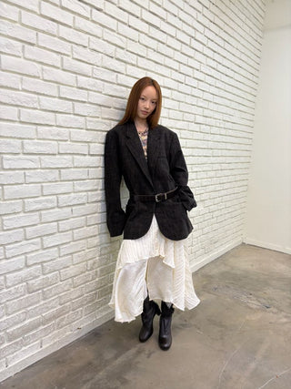 [NeverSeez] Distressed Tailored Blazer