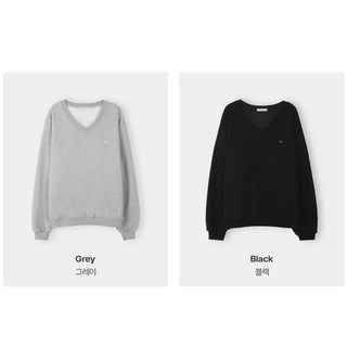 Premium brushed fleece slit sweatshirt