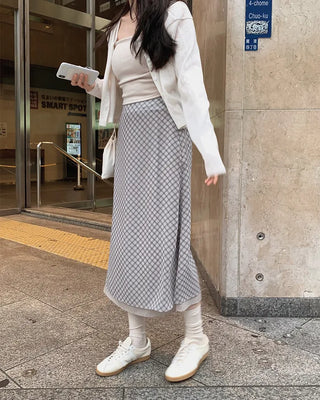 Checked skirt - 2 sizes