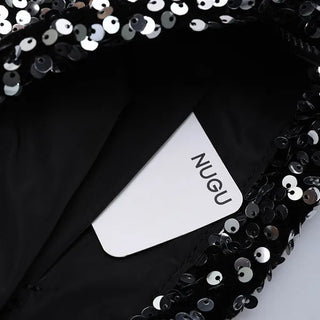 Sequined mini bag