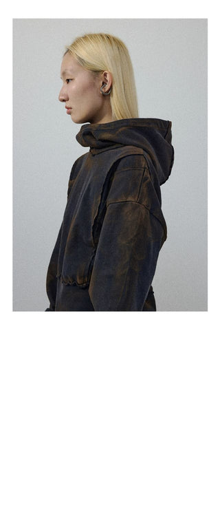 CONP Hand-painted War Hoodie (Blue)