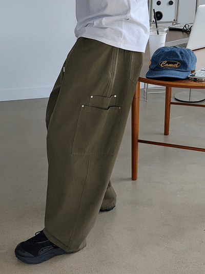 Alt Rivet Wide Banding Pants