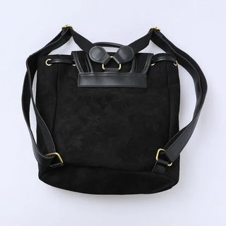 Suede backpack